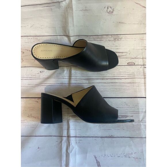Adrienne Vittadini open toe block heel size 9.5 - Picture 1 of 8